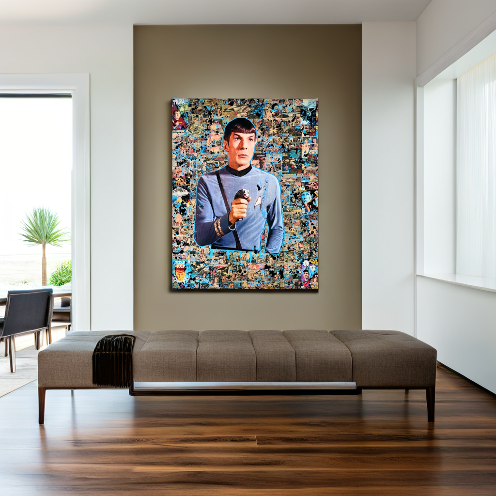 Mr. Spock: Infinite Logic - Original Art Piece