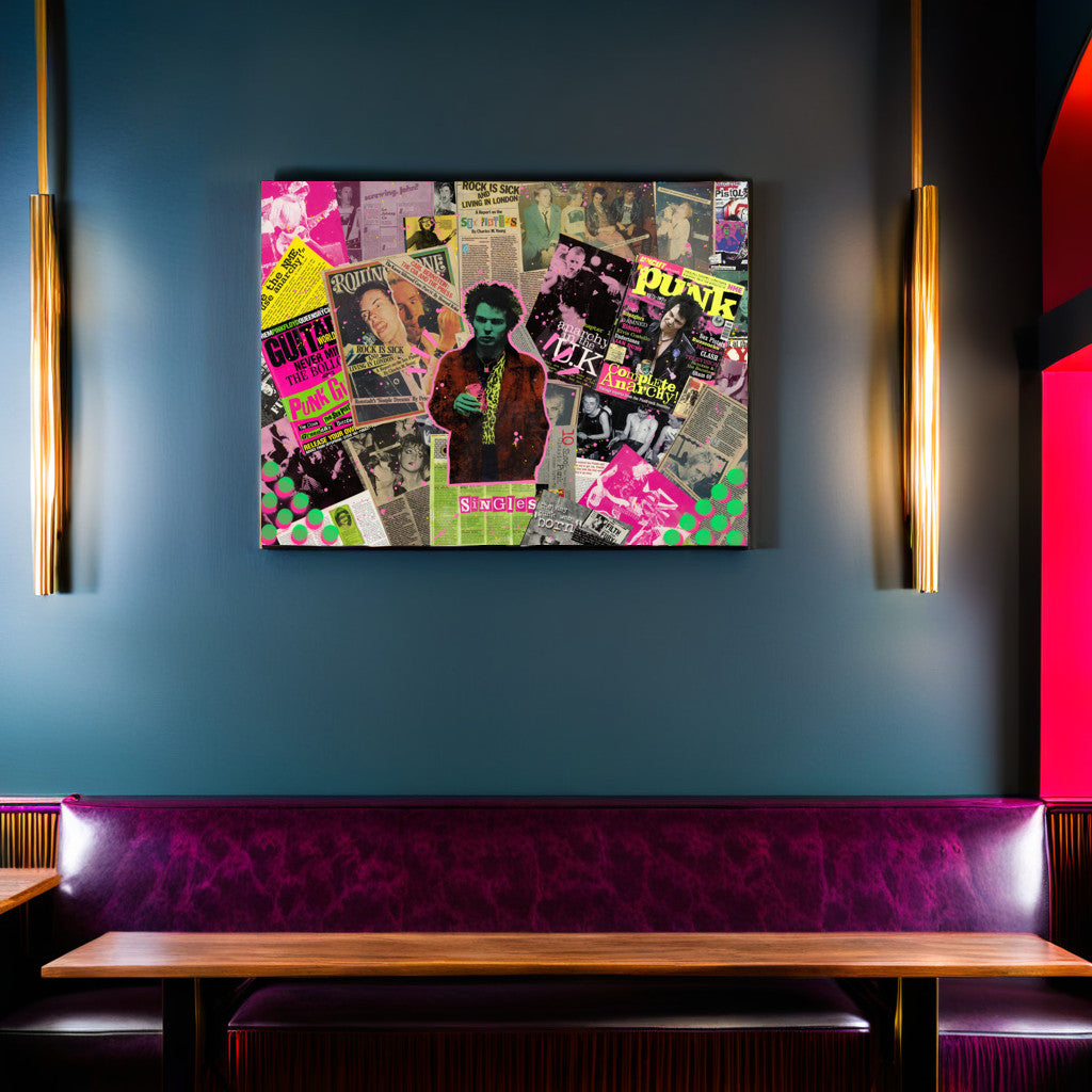 Sid Vicious – Limited Print: Museum Paper Rolled