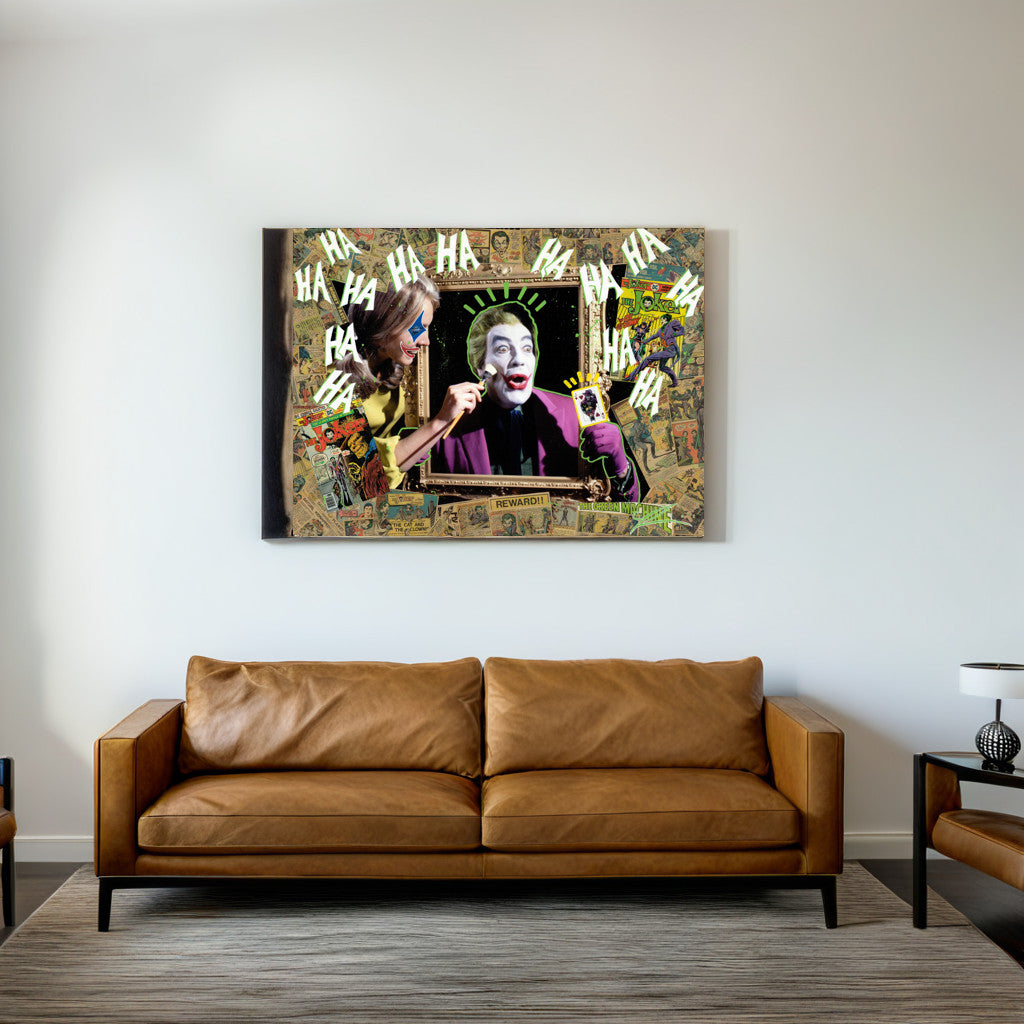 The Joker: Madman – Limited Print: Canvas Mounted