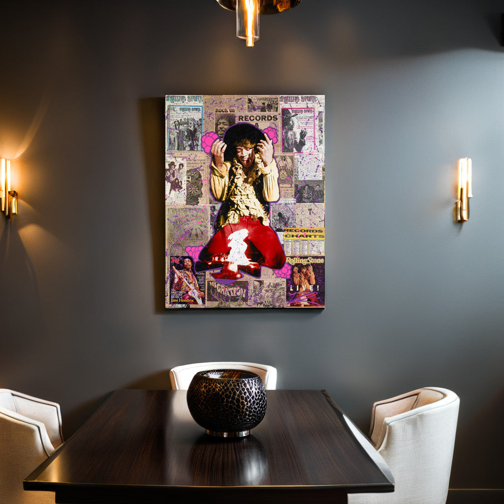 Jimi Hendrix: Immortality - Original Art Piece