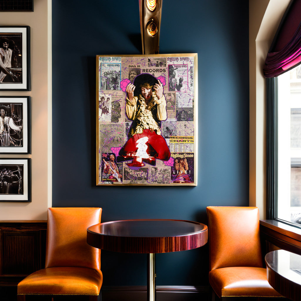 Jimi Hendrix: Immortality - Original Art Piece – RiTCHie iWaNSki