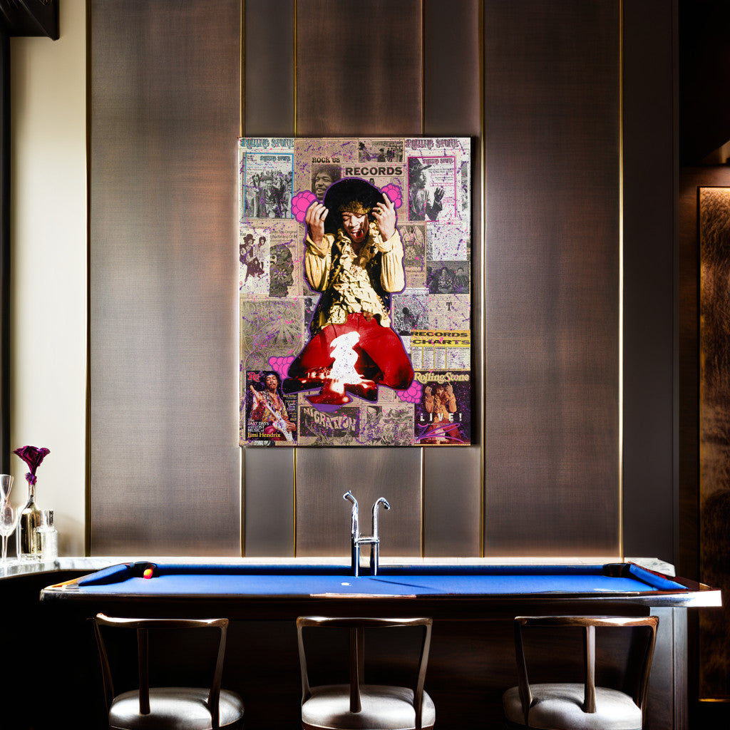 Jimi Hendrix: Immortality - Original Art Piece
