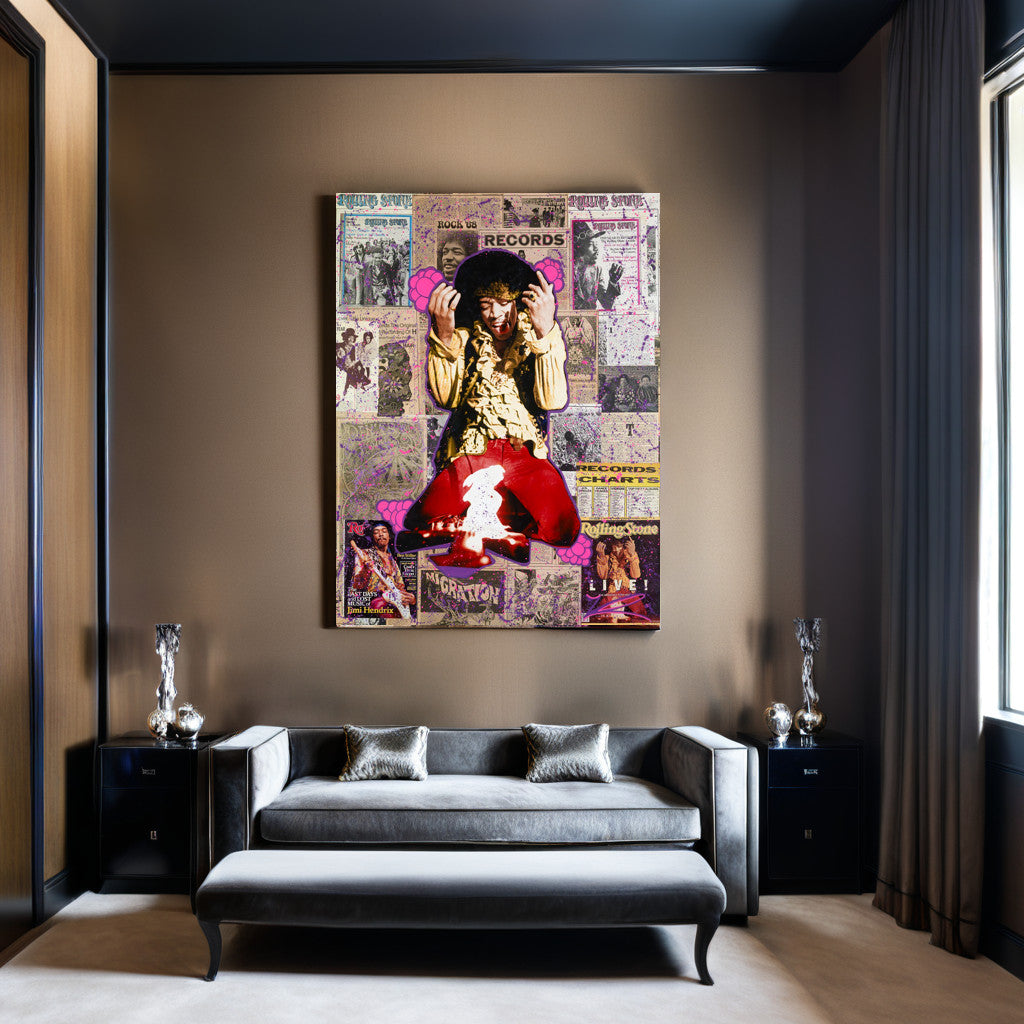 Jimi Hendrix: Immortality - Limited Print: Coated