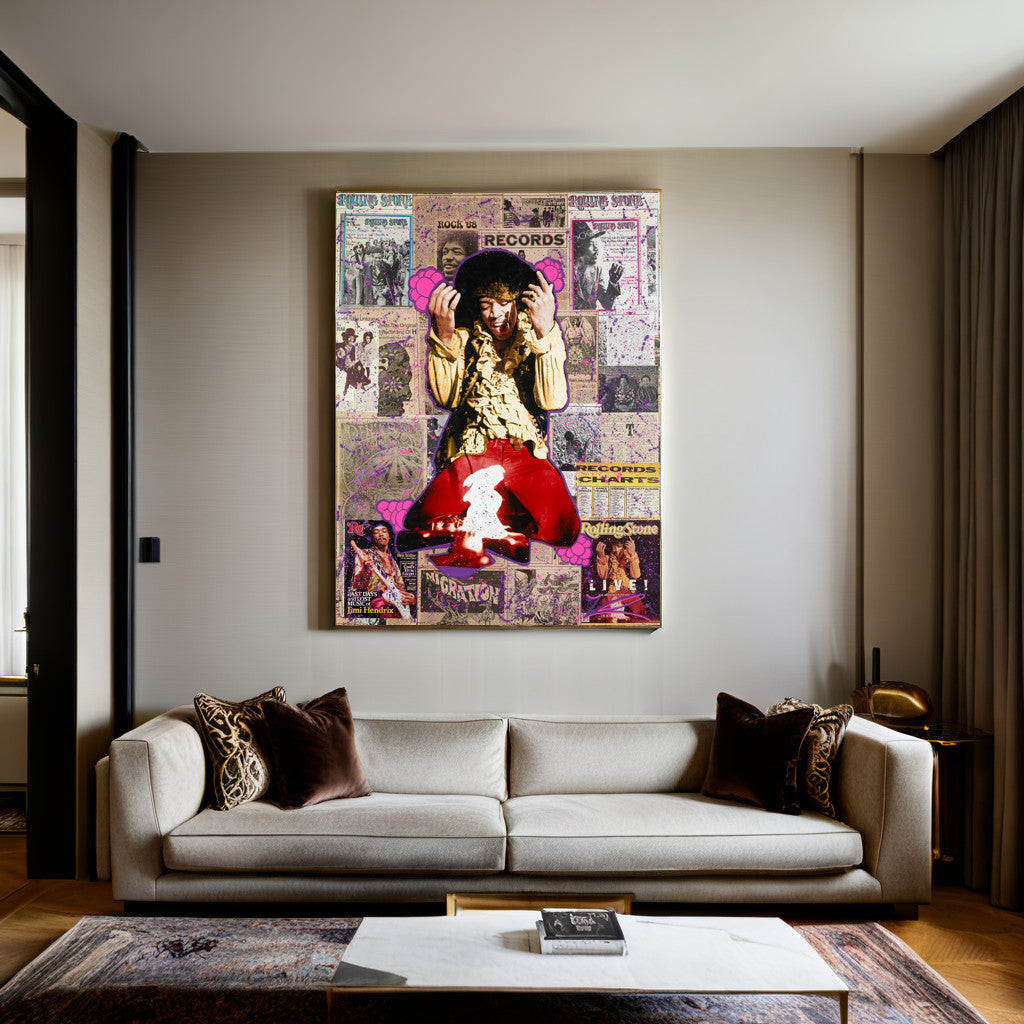 Jimi Hendrix: Immortality - Limited Print: Coated