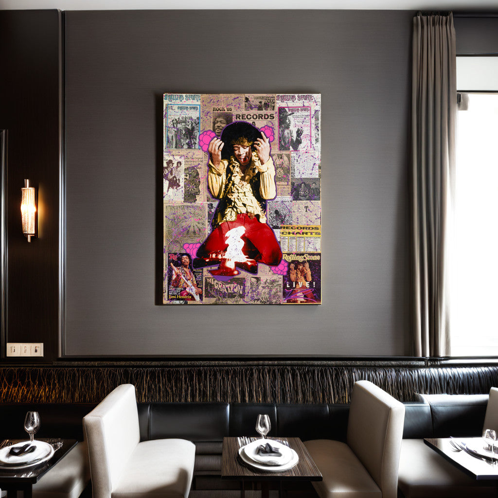 Jimi Hendrix: Immortality - Original Art Piece