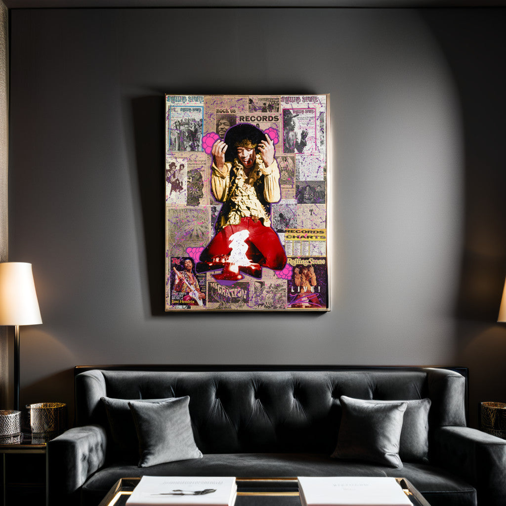 Jimi Hendrix: Immortality - Limited Print: Coated