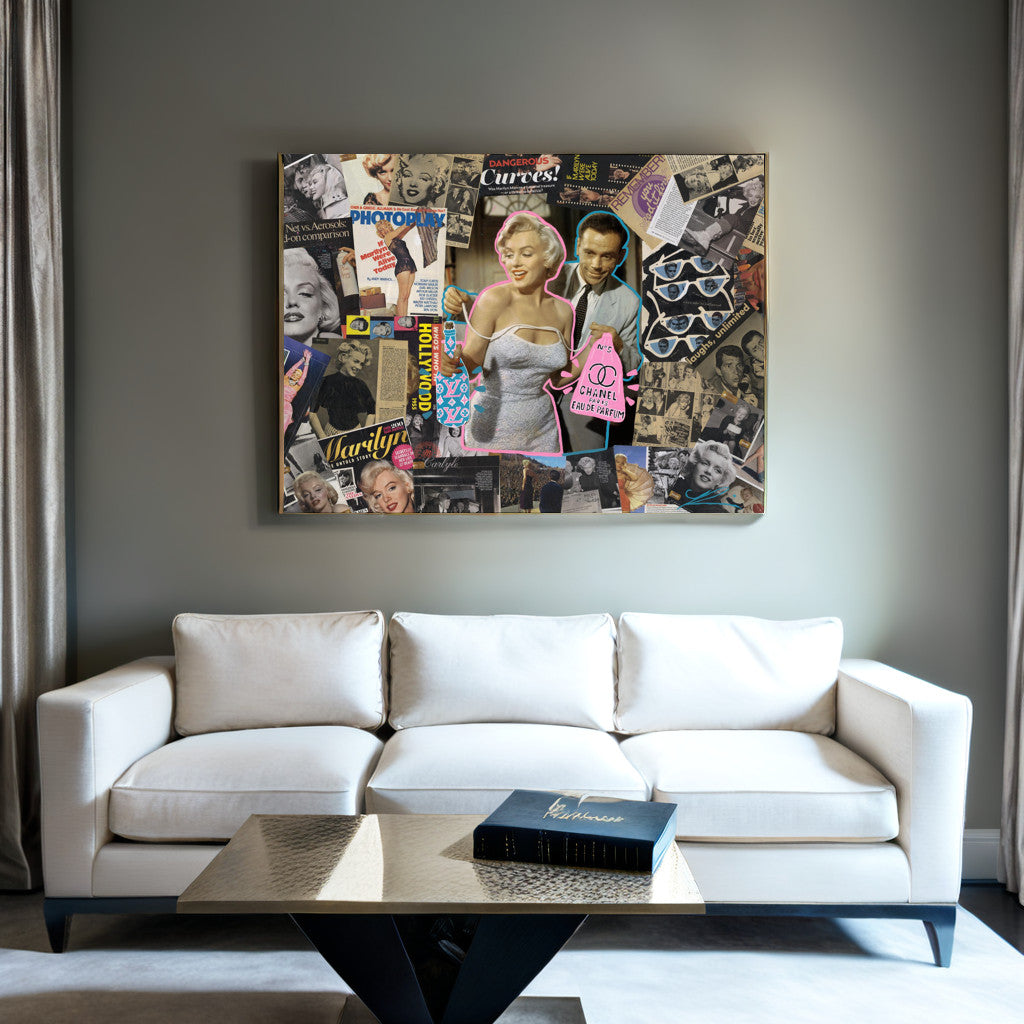 Monroe: Hollywood Gossip - Limited Print - Resin Coated