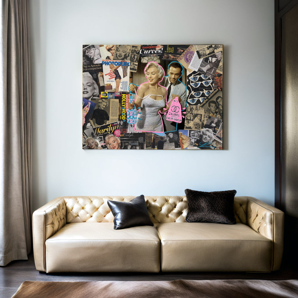 Monroe: Hollywood Gossip - Limited Print - Resin Coated
