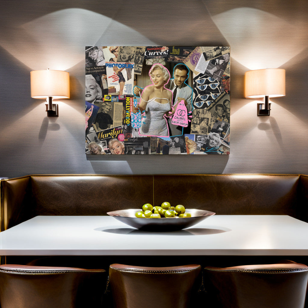 Monroe: Hollywood Gossip - Limited Print - Canvas Mounted