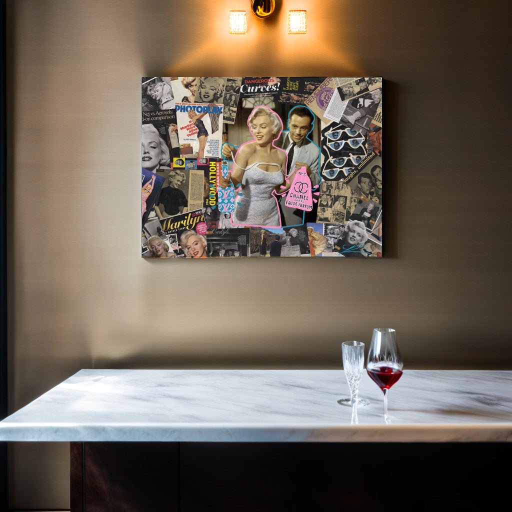 Monroe: Hollywood Gossip - Limited Print - Resin Coated