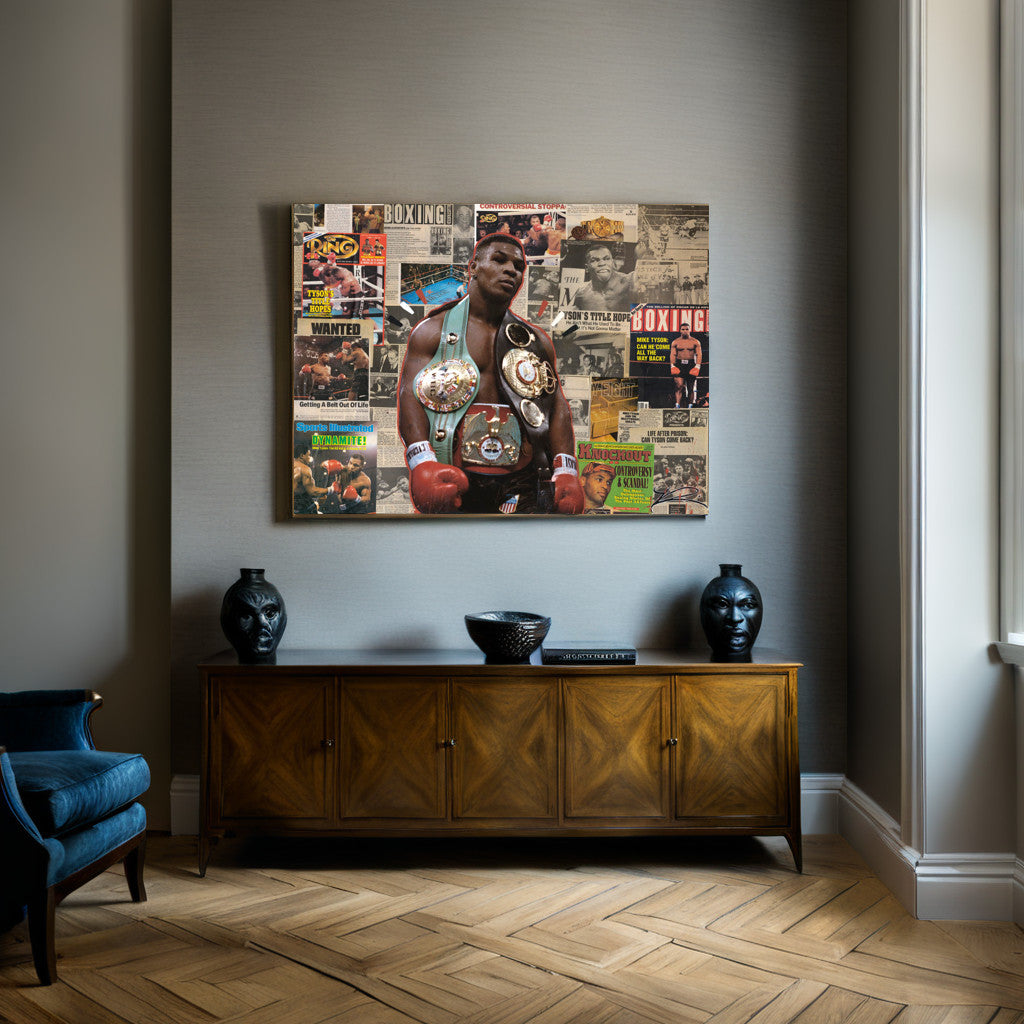 Mike Tyson – Limited Print: Museum Paper Rolled