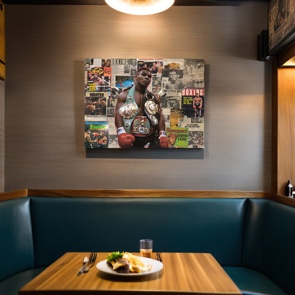 Mike Tyson – Limited Print: Canvas Mounted