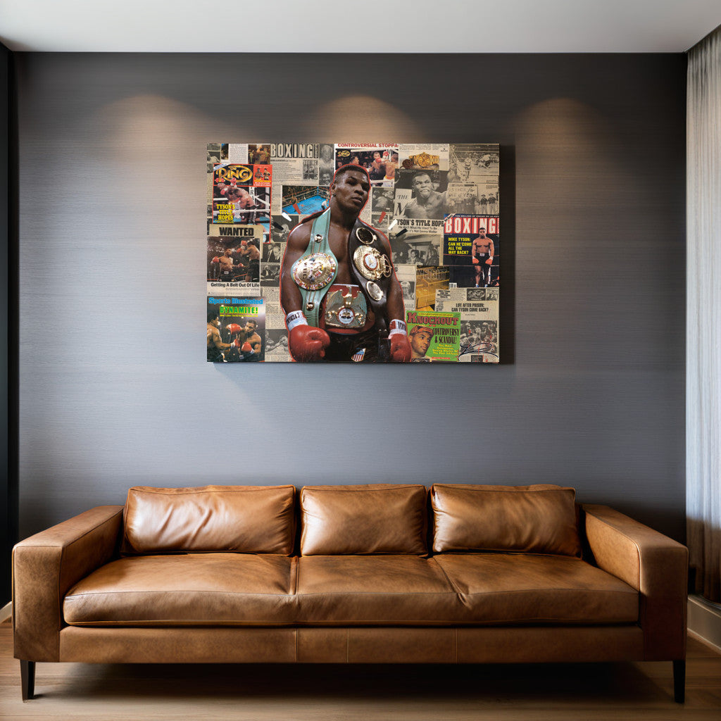 Mike Tyson – Limited Print: Museum Paper Rolled