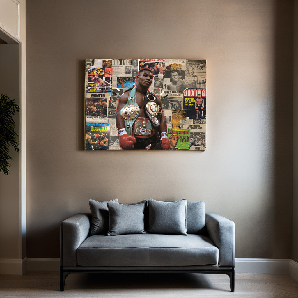 Mike Tyson – Limited Print: Museum Paper Rolled
