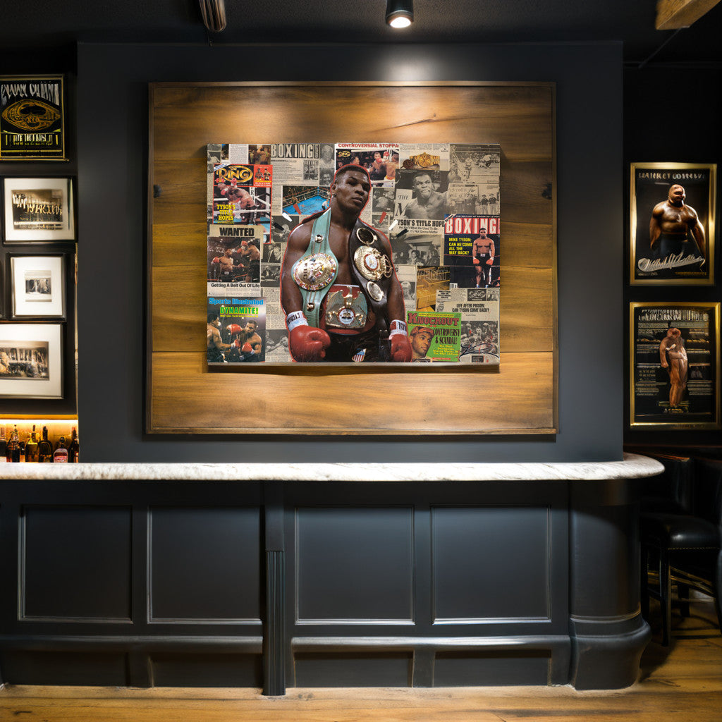 Mike Tyson – Limited Print: Canvas Mounted
