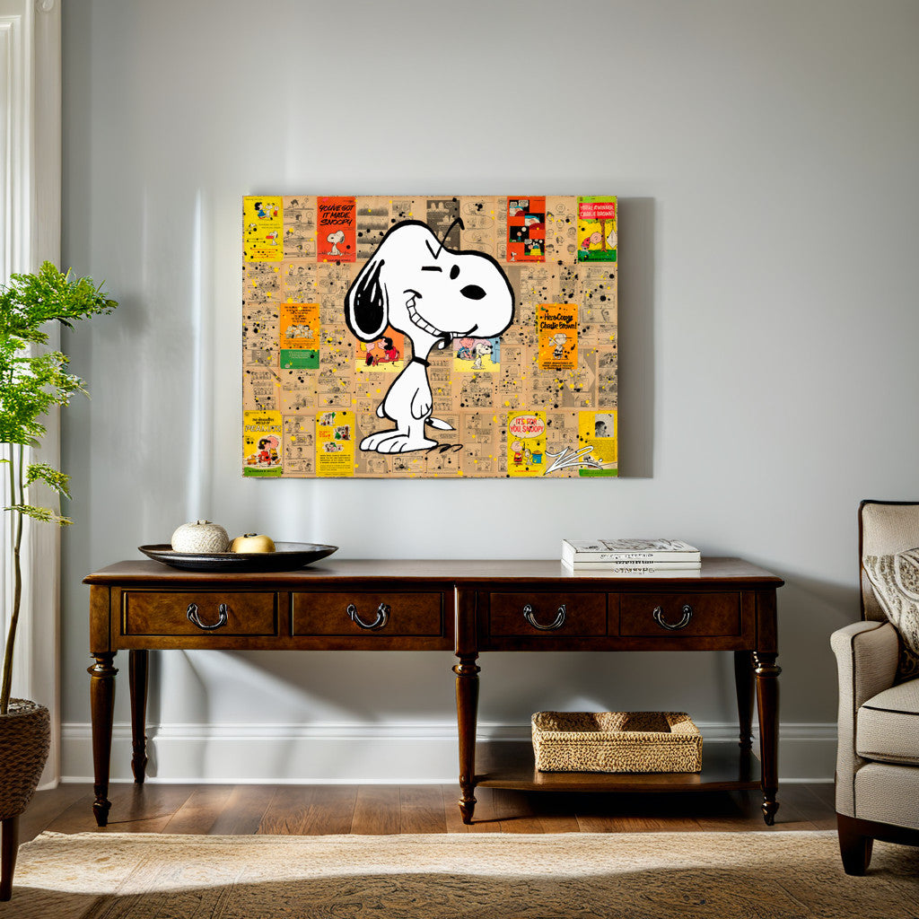 Snoopy: Timeless Mischief - Original Art Piece – RiTCHie iWaNSki