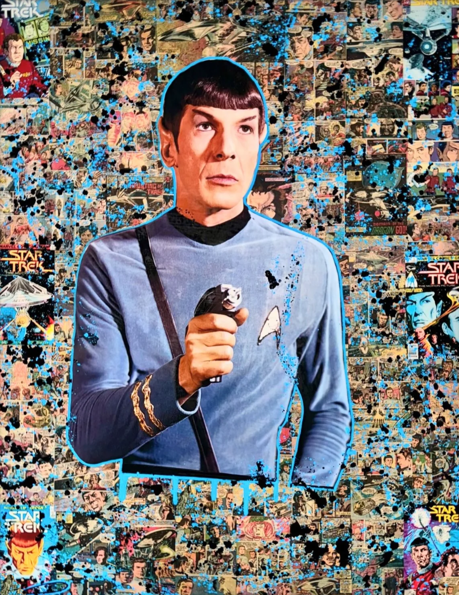 Mr. Spock: Infinite Logic - Original Art Piece
