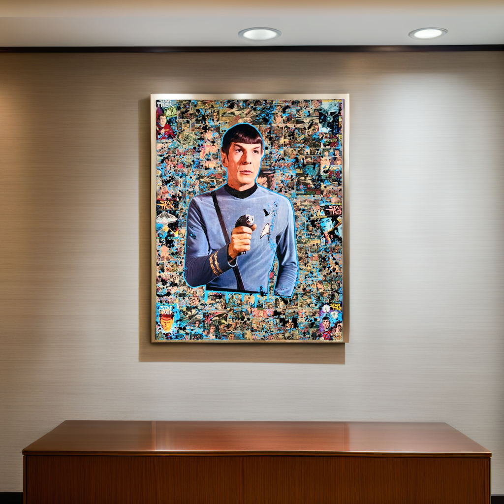 Mr. Spock: Infinite Logic - Limited Print: Museum Paper Rolled