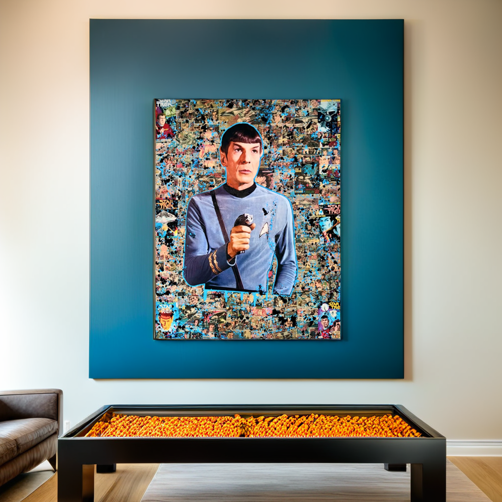 Mr. Spock: Infinite Logic - Original Art Piece
