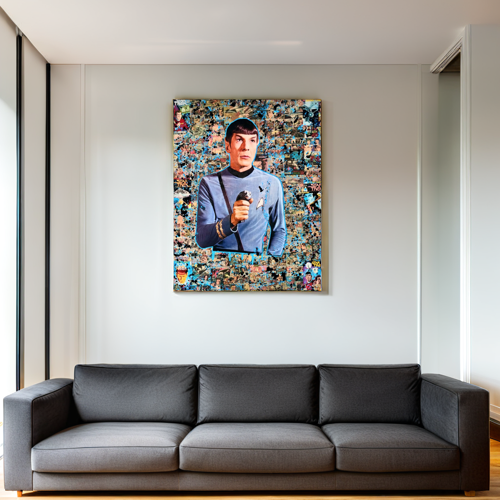 Mr. Spock: Infinite Logic - Limited Print: Museum Paper Rolled