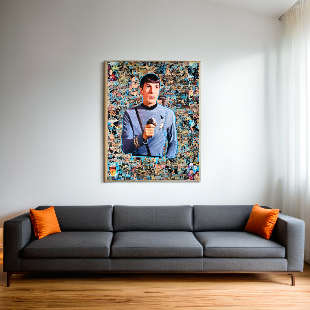 Mr. Spock: Infinite Logic - Original Art Piece