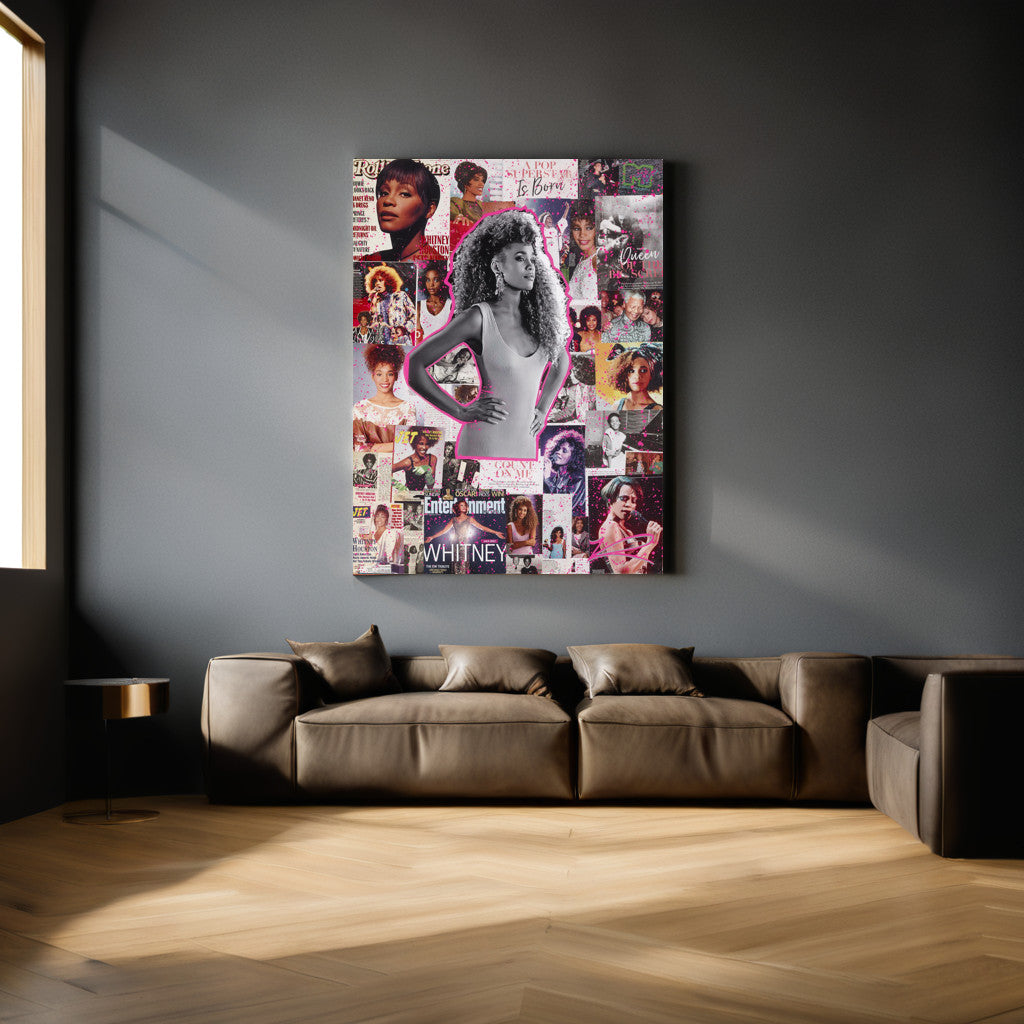 Whitney Houston: The Flame - Original Art Piece