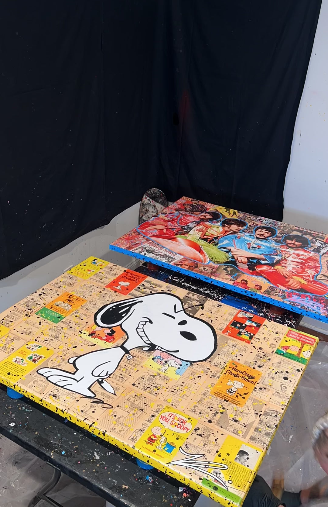 Snoopy: Timeless Mischief - Original Art Piece – RiTCHie iWaNSki